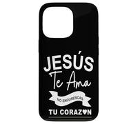 Dios te ama con amor eterno, ya no endurezcas más tu corazón Custodia per iPhone 13 Pro
