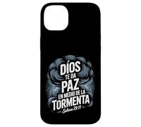 Dios Te Da Paz a Medio de la Tormenta - Salmos 29:11 Custodia per iPhone 14 Plus
