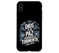 Dios Te Da Paz a Medio de la Tormenta - Salmos 29:11 Custodia per iPhone XS Max