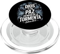 Dios Te Da Paz a Medio de la Tormenta - Salmos 29:11 PopSockets PopGrip per MagSafe