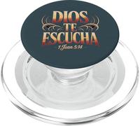 Dios Te Escucha - Versetto della Bibbia spagnola 1 Juan 5:14 PopSockets PopGrip per MagSafe