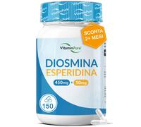 Diosmina ed Esperidina VitaminPure® 150 Capsule, Supporto al Microcirc