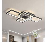 Diossad Plafoniera Led Soffitto Moderna,Dimmerabile Plafoniera Lampada Da Salotto Lampada Da Soffitto Led,Applica A Decorativa Soggiorno Camera Da Letto Cucina E Ufficio