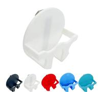 Dip Can Holder for Car Visor, unch Can Secure Organizer Mount, Non Slip Car Sunvisor Bracket, Space-Saving Automobile Interior Accessories (White)