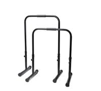 Dip Parallele Home Gym Allenamento Regolabile Trazioni Flessioni Dip Esercizi Fitness Casa Barre Parallele(Black)