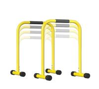 Dip Parallele Home Multifunzionale Gym Barra for trazioni Barre parallele Stazione dip bar(Yellow)