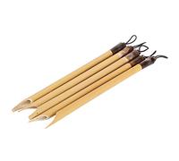 Dip Pen 5 Pezzi Handcrafted Manga Calligraphy Vintage Bamboo Drawing Painting Kit Materiale Scolastico per Bambini Artista di Scrittura per Adulti Punta di Bambù Naturale