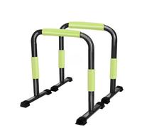 Dip Stand Station Home Barre parallele da interno Push-Up Rack multifunzione Fitness a Casa(verde)