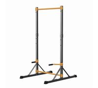 Dip Stand Station Home Indoor Floor Adult Pull-up Bar singolo e doppio Fitness a Casa(Schwarz)