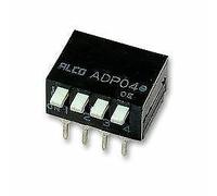 Dip switch 4 vie piano - 4 pezzi
