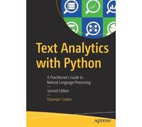 Dipanjan Sarkar Text Analytics with Python (Tascabile)