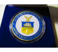 Dipartimento Di Commerce Moneta di Sfida W/Presentazione Scatola