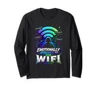 Dipendenza WiFi - Divertente per Gamer Maglia a Manica