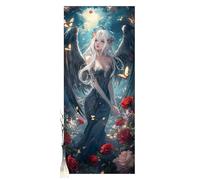 Dipingere con i Numeri Adulti Angelo Paint by Numbers Farfalla,Quadri da Dipingere Numerati per Principianti e Adulti,Fai Da Te Kit con Colori Acrilici e Pennelli,Decorazione la Casa 50 X 120cm Y1391