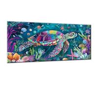Dipingere con i Numeri Adulti Animale DIY Paint by Numbers Tartaruga Quadri da Dipingere Numerati con 3 Pennelli e Colori Acrilici, Hobby Creativi Adulti, Idee Regalo Bambini Donna, 100x200cm w0-100