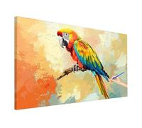 Dipingere con i Numeri Adulti Animali, Fai Da Te Paint by Numbers Uccello Quadri da Dipingere Numerati, Painting by Numbers con Pennelli Pigmento Acrilici Tela 90x40cm, Decorazioni Casa, Regalo U-62