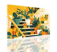 Dipingere con i Numeri Adulti Anime Paint by Numbers Pianta Kit Pittura Adulti, Dipingere con i Numeri Bambini Fai Da Te Kit Pittura Olio con Acrilici e Pennelli, Decorazioni Casa 70x100cm 2y-591