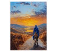 Dipingere con i Numeri Adulti Città, Tele per Dipingere con i Numeri Bambini Paesaggio Kit Pittura Adulti 40x55 Cm, Paint by Numbers, Quadri Moderni Soggiorno per Decorazioni Parete Regalo model-8707