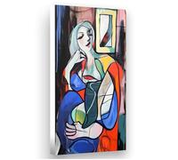 Dipingere con i Numeri Adulti Colore Paint by Numbers Donna, Kit Pittura Adulti con Pennelli e Acrilica, Fai Da Te Quadro da Dipingere con Numeri per Principianti, Decora la Casa, 90x180cm 02w-1001