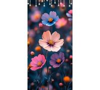 Dipingere con i Numeri Adulti Crisantemo Paint by Numbers Sogno Quadri da Dipingere Numerati con Pennelli Pittura a Pigmento Acrilico Disegno, Senza Cornice, Decorazioni Autunnali 70X100cm P0-805