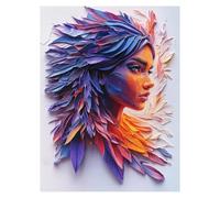 Dipingere con i Numeri Adulti Donna Dipingere con i Numeri Bambini Paesaggio Quadri Moderni Soggiorno, Hobby Creativi Adulti Paint by Numbers 40 x 30 CM Canvas Painting per Decorazioni Parete LSJ-0597