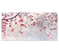 Dipingere con i Numeri Adulti Fiore Kit Pittura Bambini Passatempo Disegni da Colorare per Adulti Quadri da Dipingere Numerati Hobby Creativi Rami Kit Pittura Acrilica 50x100cm Senza Telaio u-7638