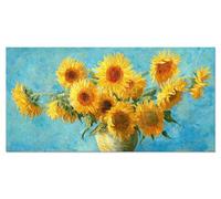 Dipingere con i Numeri Adulti Fiore Kit Pittura Bambini Passatempo Disegni da Colorare per Adulti Quadri da Dipingere Numerati Hobby Creativi Astratto DIY Kit Acrilica 50x100cm Senza Telaio u-7158