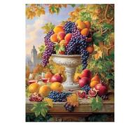 Dipingere con i Numeri Adulti Frutta Quadri da Dipingere Numerati Bambini Cibo, Kit Pittura Adulti per Quadri Moderni Soggiorno, Painting by Numbers per Decorazioni Parete Regalo 60x80 cm LSJ-1060