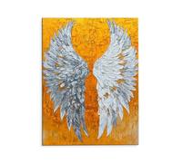 Dipingere con i Numeri Adulti, Le Ali Degli Angeli Paint by Numbers con Vernici e Pennelli, Kit di Pittura Acrilica Fai-da-Te per Adulti Principianti Decorazione la Casa 50x70cm (Nessuna Cornice) d908