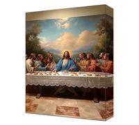 Dipingere con i Numeri Adulti, L'Ultima Cena Quadri da Dipingere Numerati, Kit Pittura Acrilica DIY Bambini, Hobby Creativi Adulti, Dipinto a Mano Kit Pittura a Olio 50x65cm (Senza Cornice) T-997