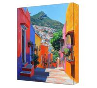 Dipingere Con i Numeri Adulti Paesaggio Paint by Numbers Adulti Kits, DIY Dipingere con i Numeri Bambini architettura, 50x70cm Senza Cornice Kit per Pittura per Principianti, Decorazione casa G-442
