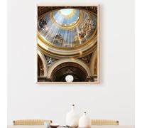 Dipingere con i Numeri Adulti Scultura Architettura, Paint by Numbers Incluso Colori Acrilici & Pennelli, Pittura ad Olio, Senza Telaio, Kit Pittura Adulti per Decora la Casa 100x135cm PjY6235 0-7