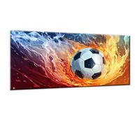 Dipingere con i Numeri Adulti Sogno DIY Paint by Numbers Calcio Quadri da Dipingere Numerati con 3 Pennelli e Acrilici, Hobby Creativi Adulti, Idee Regalo Bambini, Decorazioni Casa, 50x100cm w0-682