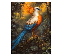 Dipingere con i Numeri Adulti Uccelli Dipingere con i Numeri Bambini Animale Quadri Moderni Soggiorno, Hobby Creativi Adulti Paint by Numbers 40x30 CM Canvas Painting per Decorazioni Parete LSJ-3635