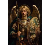 Dipingere con i Numeri Adulti Uomo, DIY Paint by Numbers Ala, Dipingere con i Numeri con 3 Pennelli e Vernice Acrilica, Hobby Creativi Adulti, Decorazione Casa Regalo 40x50cm (Senza Cornice) 2-4297