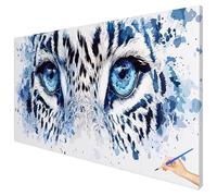 Dipingere con i Numeri Adulti XXL 120x50cm Paint by Numbers Animali Kit Pittura Adulti Dipingere con i Numeri Bambini Astratto Painting by Numbers Kit per Acrilico Olio per Regalo Donna Decor K-14