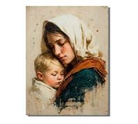 Dipingere con i Numeri Bambini Astratto Figura Kit fai da Te 36 Acrilici e 3 Pennelli per Principianti Dipingere con i Numeri con Telaio Creativi Adulti, Decora la casa Regalo 50 x 70 cm ZBSDK421