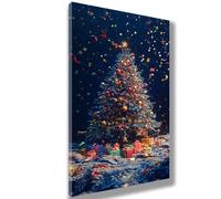 Dipingere con i Numeri Natale Dipingere con i Numeri Bambini e Principianti Regalo Paint by Numbers Kits, Pennelli Pigmenti Acrilici, Decorazioni Casa, Regalo Donna, 90 x 180 cm(Senza Cornice)950-W