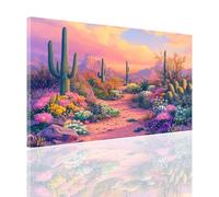 Dipingere con i Numeri Paesaggio Dipingere con i Numeri Adulti Pianta, Hobby Creativi Adulti Principianti Painting by Numbers Tela Kit Craftoria per Autunnali Decorazioni Parete Regalo 50x70cm 2y-522