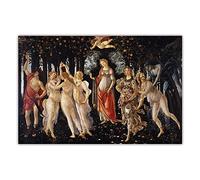 Dipingere con i numeri, per adulti e bambini, Sandro Botticelli, Primavera, Allegoria della Primavera, Stampa su tela fai da te su tela, decorazione da parete per la casa, 30,5 x 40,6 cm