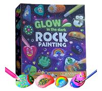 Dipingere le Pietre per Bambini - Gioco Educativo Fantasioso | Lavori Artigianali di Pittura su Pietre Luminose | Per Lezioni D Arte Feste Asilo Ragazzi Ragazze Bambini Prescolari Principianti