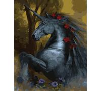 Dipingere secondo i numeri Cavallo nero