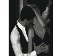 Dipingere secondo i numeri - Tra le braccia dell'amore 40x50