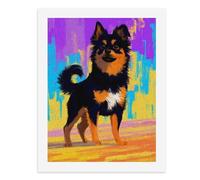 Dipingi coi numeri, un dipinto colorato di un cane-2, kit per pittura digitale per adulti, crea la tua scena magica, forniture artistiche senza cornice, 40 x 50 cm