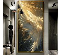 Dipingi con i Numeri Adulti Grandi Dimensioni 50x100cm，Angelo ala Dipingere con i Numeri Hobby Creativi Adulti，Fai da Te Acrilici Paint by Numbers，Decor da Parete di Casa Regali（Senza Cornice）I97