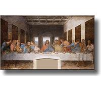 Dipingi con i numeri, dipingi con i numeri per adulti e bambini, l'ultima cena di Leonardo Da Vinci fai da te pittura a olio su tela stampa artistica da parete decorazione per la casa