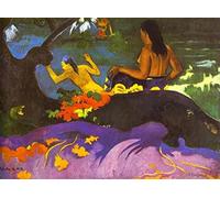 Dipingi con i Numeri per Adulti Bambini Paul Gauguin dal Mare Pittura a Olio Fai-da-Te Pittura con Kit di Numeri su Tela