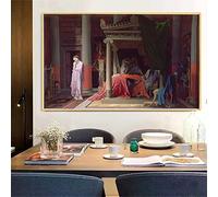 Dipingi con i numeri per adulti Ingres"Antioco e Stratonica" Kit di pittura per adulti Tela Regali Artigianato per la decorazione della casa