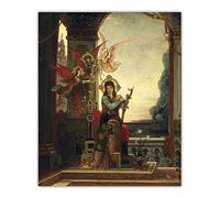 Dipingi con i numeri, per adulti, Santa Cecilia e gli angeli della musica, di Gustave Moreau, kit di pittura su tela per adulti, regali artistici e artigianali per la casa