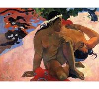 Dipingi con i numeri, per adulti, sei geloso, di Paul Gauguin, kit di pittura su tela, idea regalo, artigianato per la casa